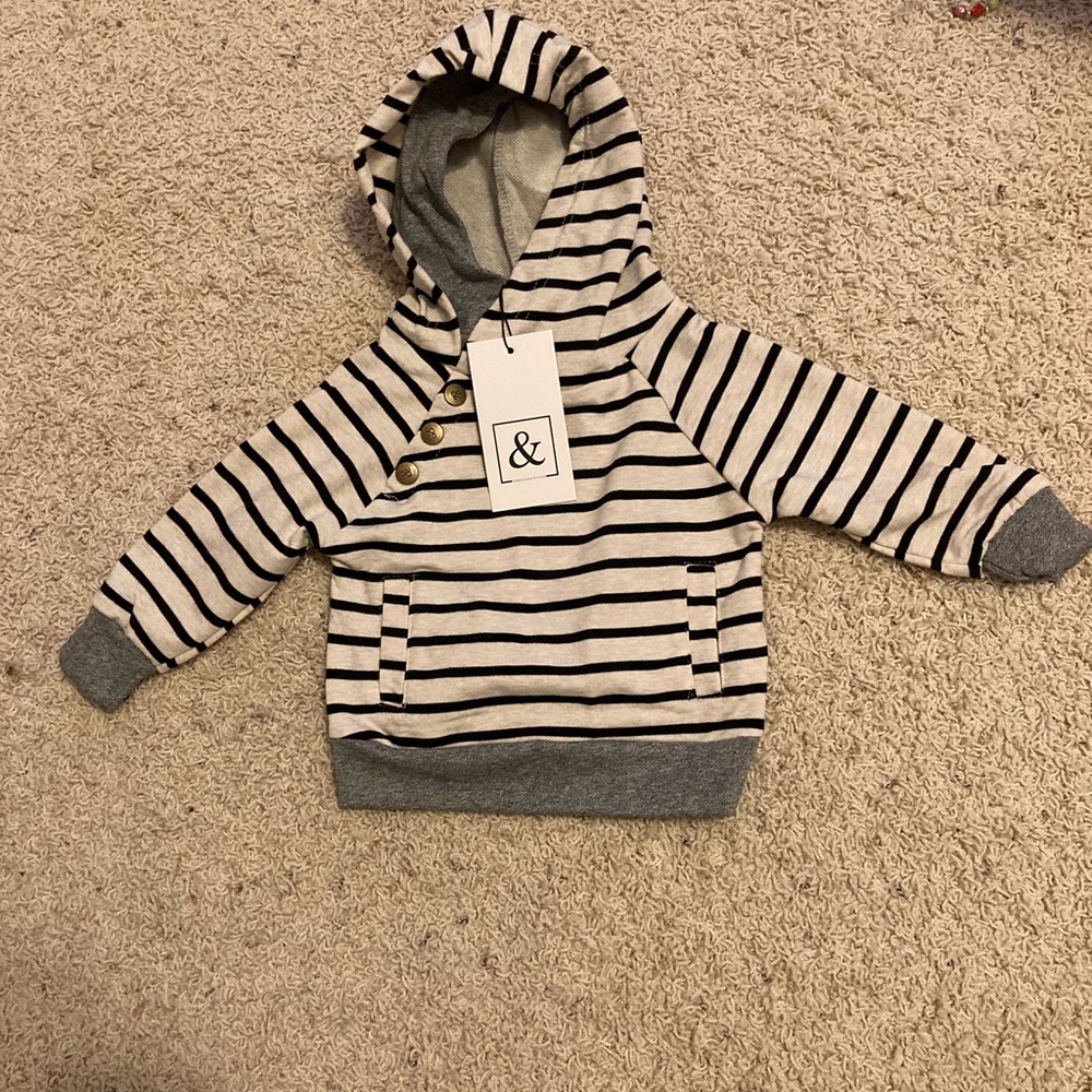 NWT Ampersand Avenue hoodie size 18 months